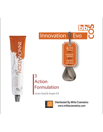 Innovation Hair Color 100 ml- 8.11